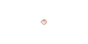 PRESTIGE 5328 3mm CRYSTAL ROSE GOLD 2X Bicone Bead