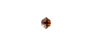 PRESTIGE 5328 3mm SM. AMBER Bicone Bead