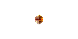 PRESTIGE 5328 3mm LIGHT AMBER Bicone Bead