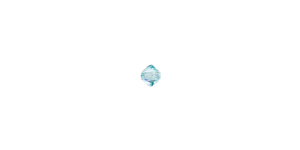 PRESTIGE 5328 3mm AQUAMARINE AB Bicone Bead