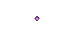 PRESTIGE 5328 3mm AMETHYST Bicone Bead