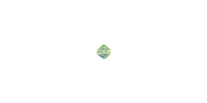 PRESTIGE 5328 3mm PERIDOT SHIMMER Bicone Bead