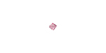 PRESTIGE 5328 3mm LIGHT ROSE Bicone Bead
