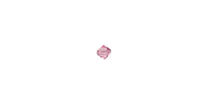 PRESTIGE 5328 3mm LIGHT ROSE Bicone Bead