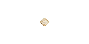 PRESTIGE 5328 4mm CRYSTAL GOLDEN SHADOW Bicone Bead