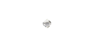 PRESTIGE 5328 4mm CRYSTAL SILVER SHADE Bicone Bead