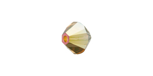 PRESTIGE 5328 4mm CRYSTAL METALLIC SUNSHINE Bicone Bead