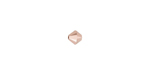 PRESTIGE 5328 4mm CRYSTAL ROSE GOLD 2X Bicone Bead