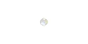 PRESTIGE 5328 4mm CRYSTAL SHIMMER 2X Bicone Bead