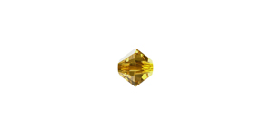 PRESTIGE 5328 4mm GOLDEN TOPAZ Bicone Bead