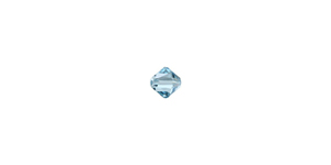 PRESTIGE 5328 4mm AQUAMARINE Bicone Bead