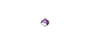 PRESTIGE 5328 4mm AMETHYST SHIMMER Bicone Bead