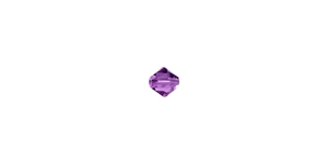 PRESTIGE 5328 4mm AMETHYST Bicone Bead