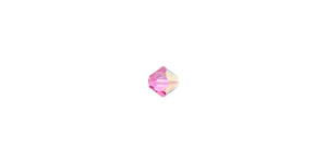 PRESTIGE 5328 4mm ROSE AB Bicone Bead