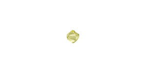 PRESTIGE 5328 4mm JONQUIL Bicone Bead