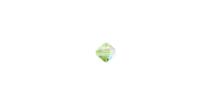 PRESTIGE 5328 4mm PERIDOT AB Bicone Bead