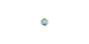 PRESTIGE 5328 4mm PERIDOT SHIMMER 2X Bicone Bead