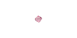 PRESTIGE 5328 4mm LIGHT ROSE Bicone Bead