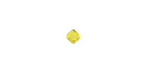 PRESTIGE 5328 4mm LIGHT TOPAZ Bicone Bead