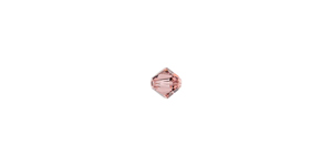 PRESTIGE 5328 4mm BLUSH ROSE Bicone Bead