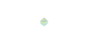 PRESTIGE 5328 4mm CHRYSOLITE OPAL SHIMMER Bicone Bead