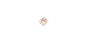 PRESTIGE 5328 4mm LIGHT PEACH Bicone Bead