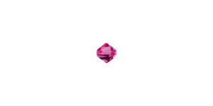 PRESTIGE 5328 4mm FUCHSIA Bicone Bead