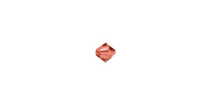 PRESTIGE 5328 4mm PADPARADSCHA Bicone Bead