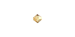 PRESTIGE 5328 5mm CRYSTAL METALLIC SUNSHINE Bicone Bead