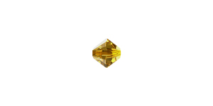 PRESTIGE 5328 5mm GOLDEN TOPAZ Bicone Bead