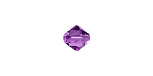 PRESTIGE 5328 5mm AMETHYST Bicone Bead