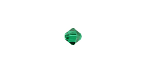 PRESTIGE 5328 5mm EMERALD Bicone Bead