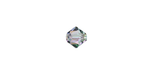 PRESTIGE 5328 6mm CRYSTAL PARADISE SHINE Bicone Bead