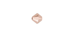 PRESTIGE 5328 6mm CRYSTAL ROSE GOLD 2X Bicone Bead