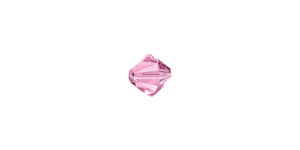 PRESTIGE 5328 6mm ROSE Bicone Bead