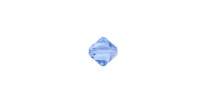 PRESTIGE 5328 6mm LIGHT SAPPHIRE Bicone Bead