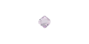 PRESTIGE 5328 6mm LIGHT AMETHYST Bicone Bead