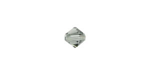 PRESTIGE 5328 6mm BLACK DIAMOND Bicone Bead