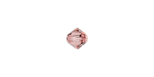 PRESTIGE 5328 6mm BLUSH ROSE Bicone Bead