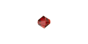 PRESTIGE 5328 6mm SCARLET Bicone Bead