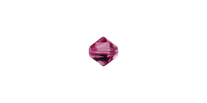 PRESTIGE 5328 6mm RUBY Bicone Bead