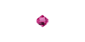 PRESTIGE 5328 6mm FUCHSIA Bicone Bead