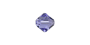 PRESTIGE 5328 6mm TANZANITE Bicone Bead