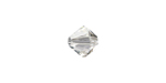 PRESTIGE 5328 8mm CRYSTAL SILVER SHADE Bicone Bead