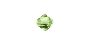 PRESTIGE 5328 8mm PERIDOT Bicone Bead