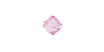 PRESTIGE 5328 8mm LIGHT ROSE Bicone Bead