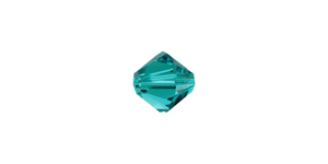 PRESTIGE 5328 8mm BLUE ZIRCON Bicone Bead