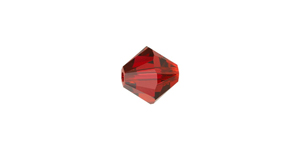 PRESTIGE 5328 8mm SCARLET Bicone Bead