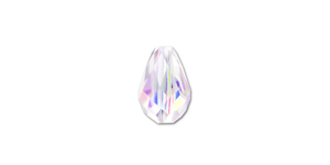 PRESTIGE 5500 9 x 6mm CRYSTAL AB Teardrop Bead