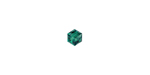 PRESTIGE 5601 4mm EMERALD Cube Bead